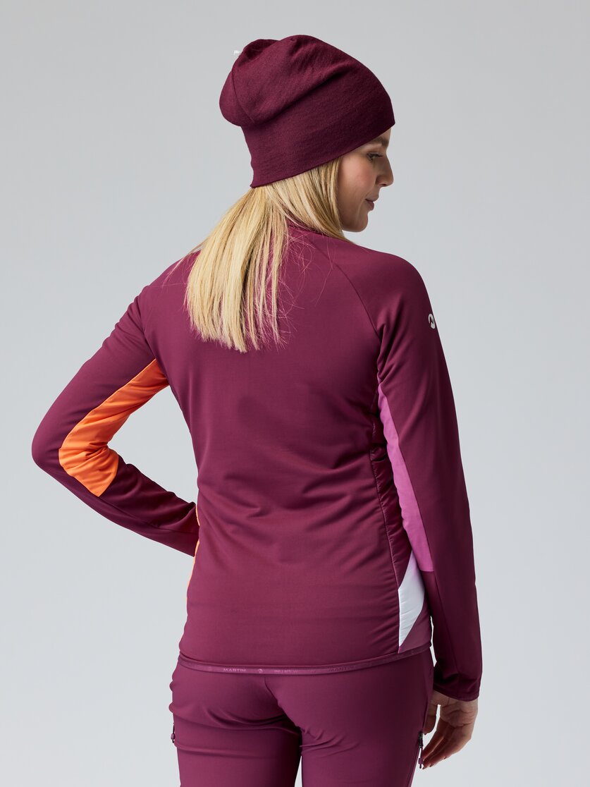 Martini Sportswear - OVERJOYED - Giacche ibride in true navy-lake-ice - vista laterale modello - Donna