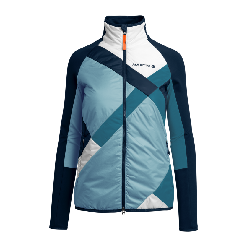 Martini Sportswear - OVERJOYED - Hybridjacken in true navy-lake-ice - Vorderansicht - Damen