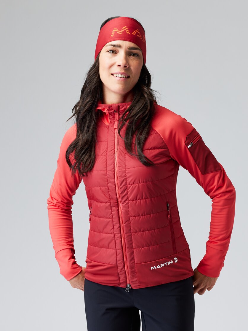 Martini Sportswear - COLIMA - Hybridjacken in lake-ice - Vorderansicht Model - Damen