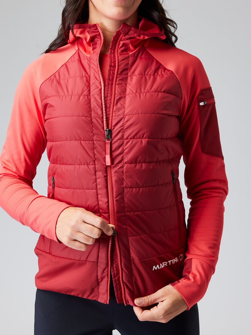 Martini Sportswear - COLIMA - Hybridjacken in lake-ice - Detail 1 - Damen