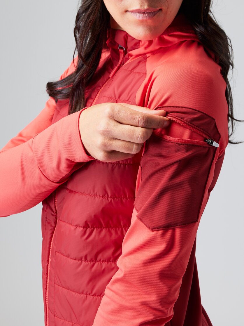 Martini Sportswear - COLIMA - Hybridjacken in lake-ice - Detail 3 - Damen