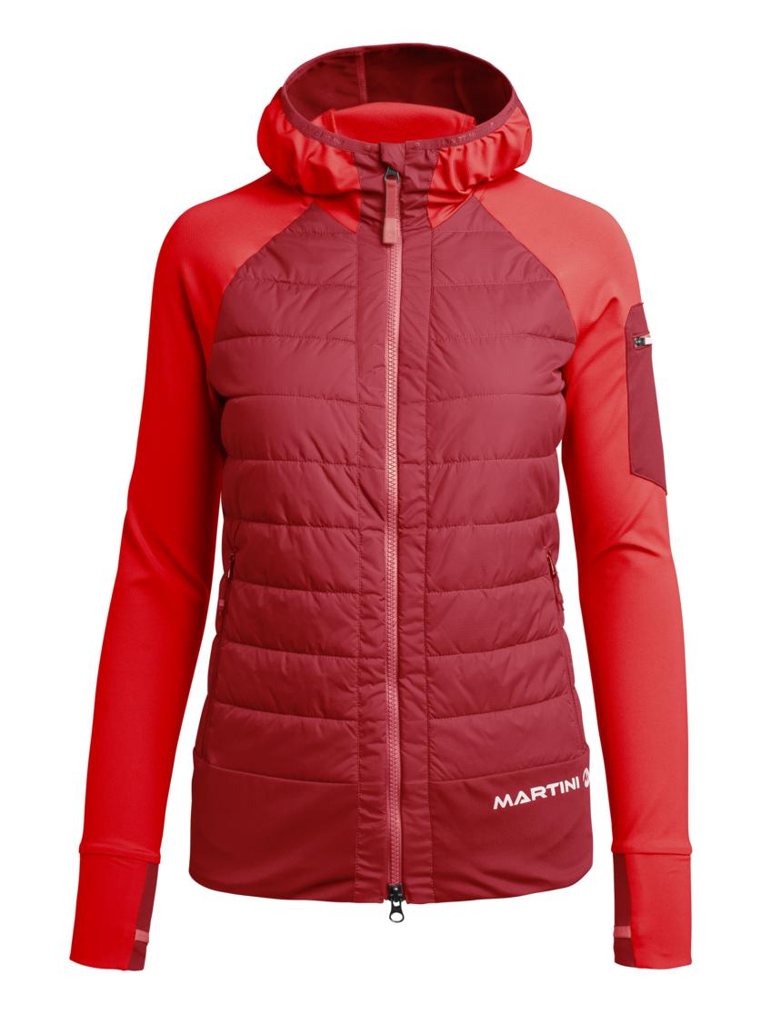 Martini Sportswear - COLIMA - Hybridjacken in passion-scooter - Vorderansicht - Damen