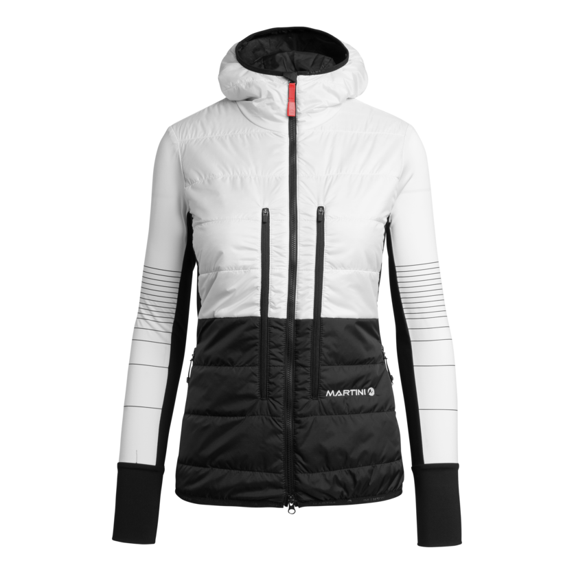 Martini Sportswear - MISTRAL - Hybridjacken in white-black - Vorderansicht - Damen
