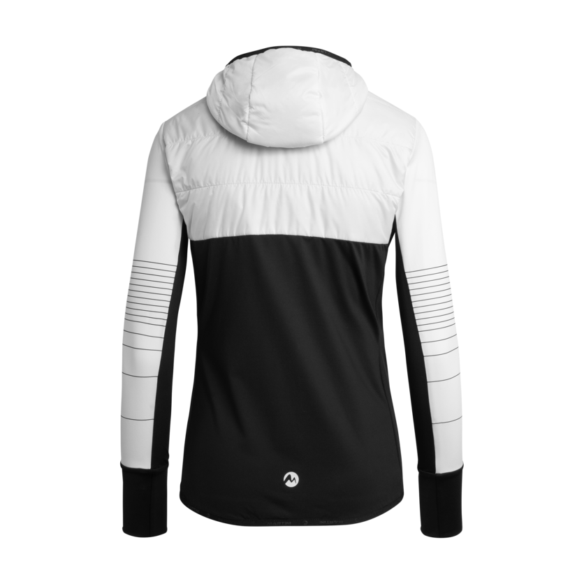 Martini Sportswear - MISTRAL - Hybridjacken in white-black - Rückansicht - Damen