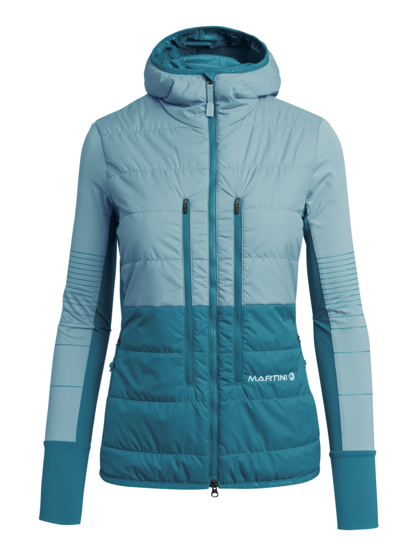 Martini Sportswear - MISTRAL - Hybridjacken in ice-lake - Vorderansicht - Damen