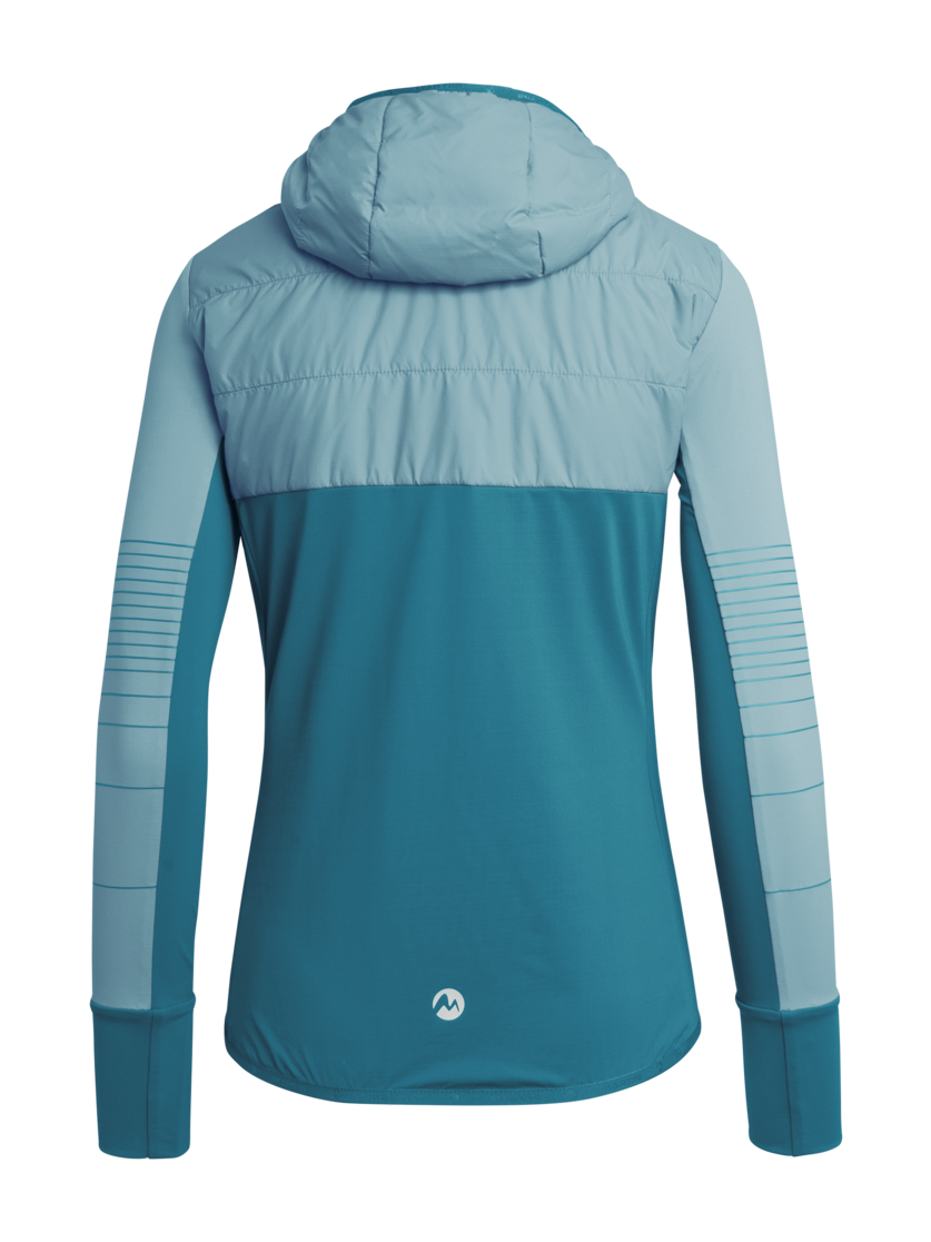 Martini Sportswear - MISTRAL - Hybridjacken in ice-lake - Rückansicht - Damen
