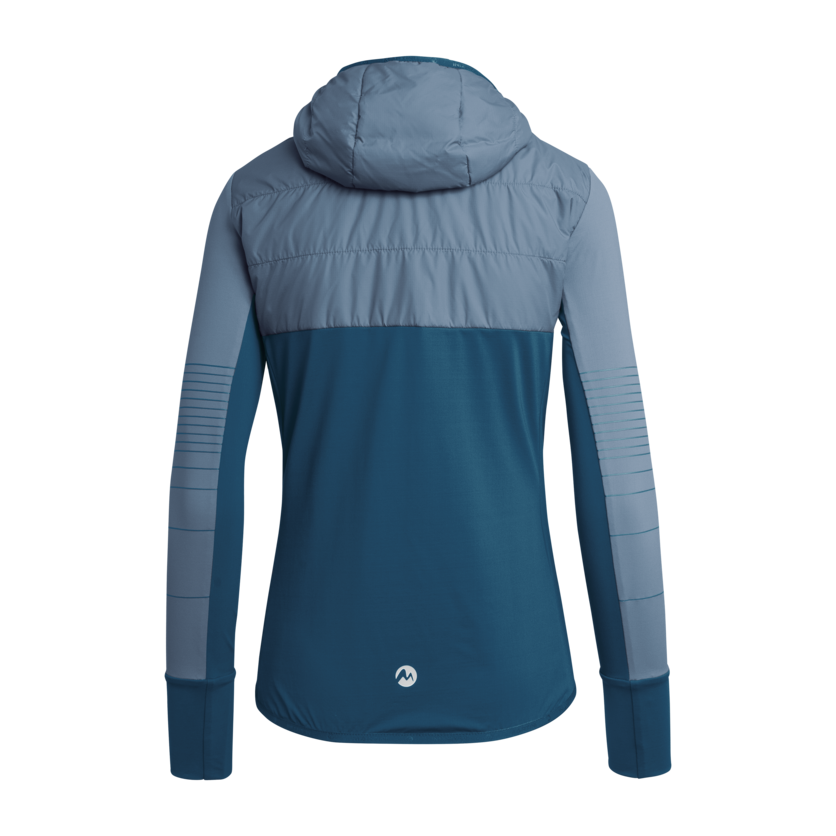 Martini Sportswear - MISTRAL - Giacche ibride in moon-poseidon - vista posteriore - Donna