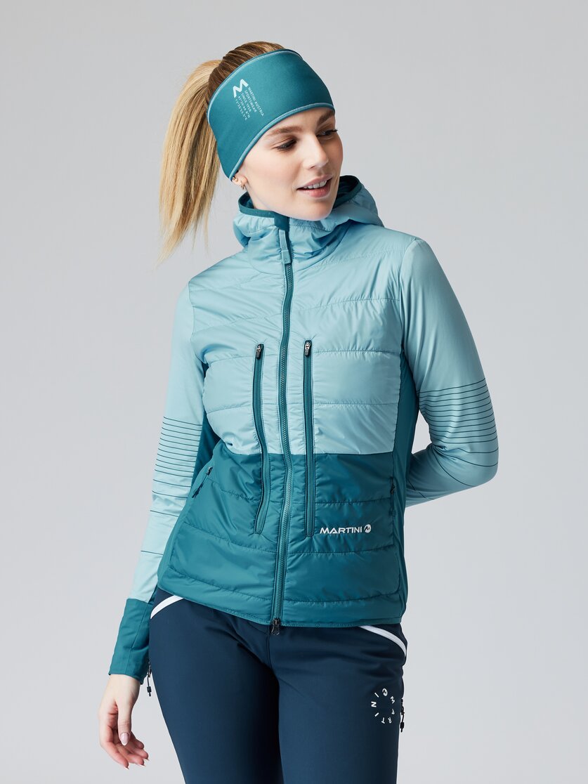 Martini Sportswear - MISTRAL - Hybridjacken in ice-lake - Vorderansicht Model - Damen