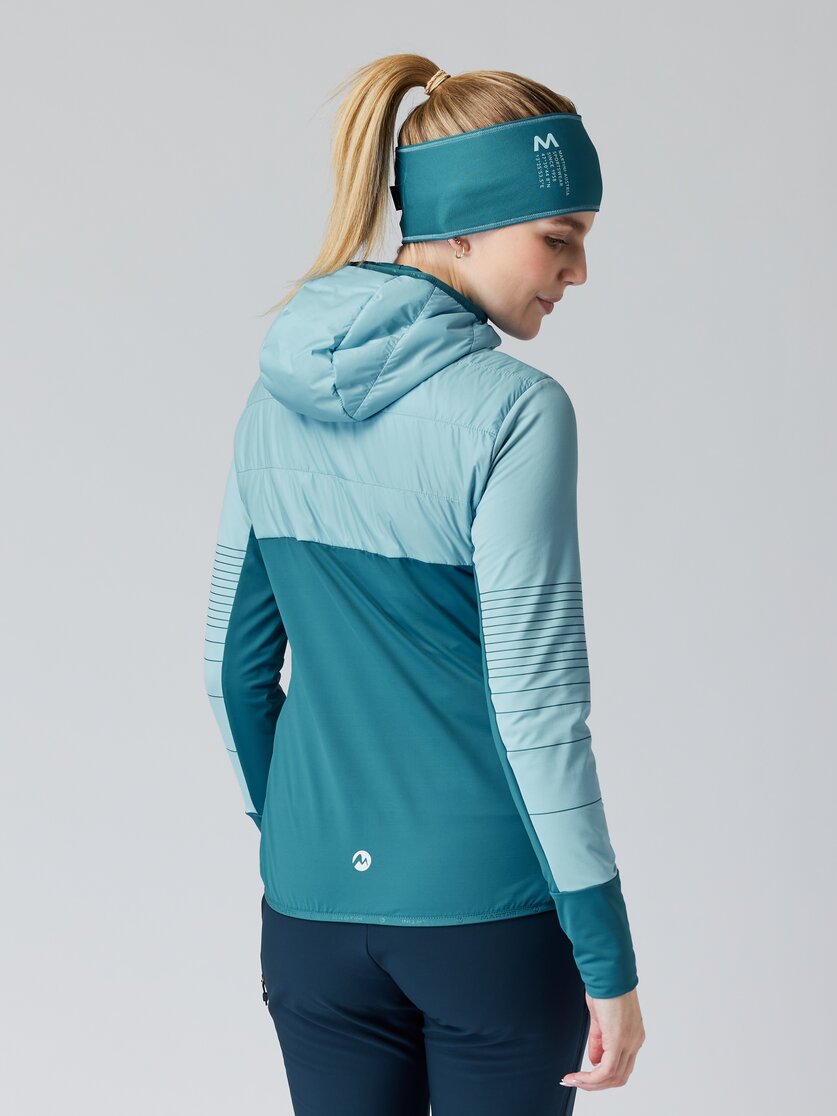 Martini Sportswear - MISTRAL - Hybridjacken in ice-lake - Rückansicht Model - Damen