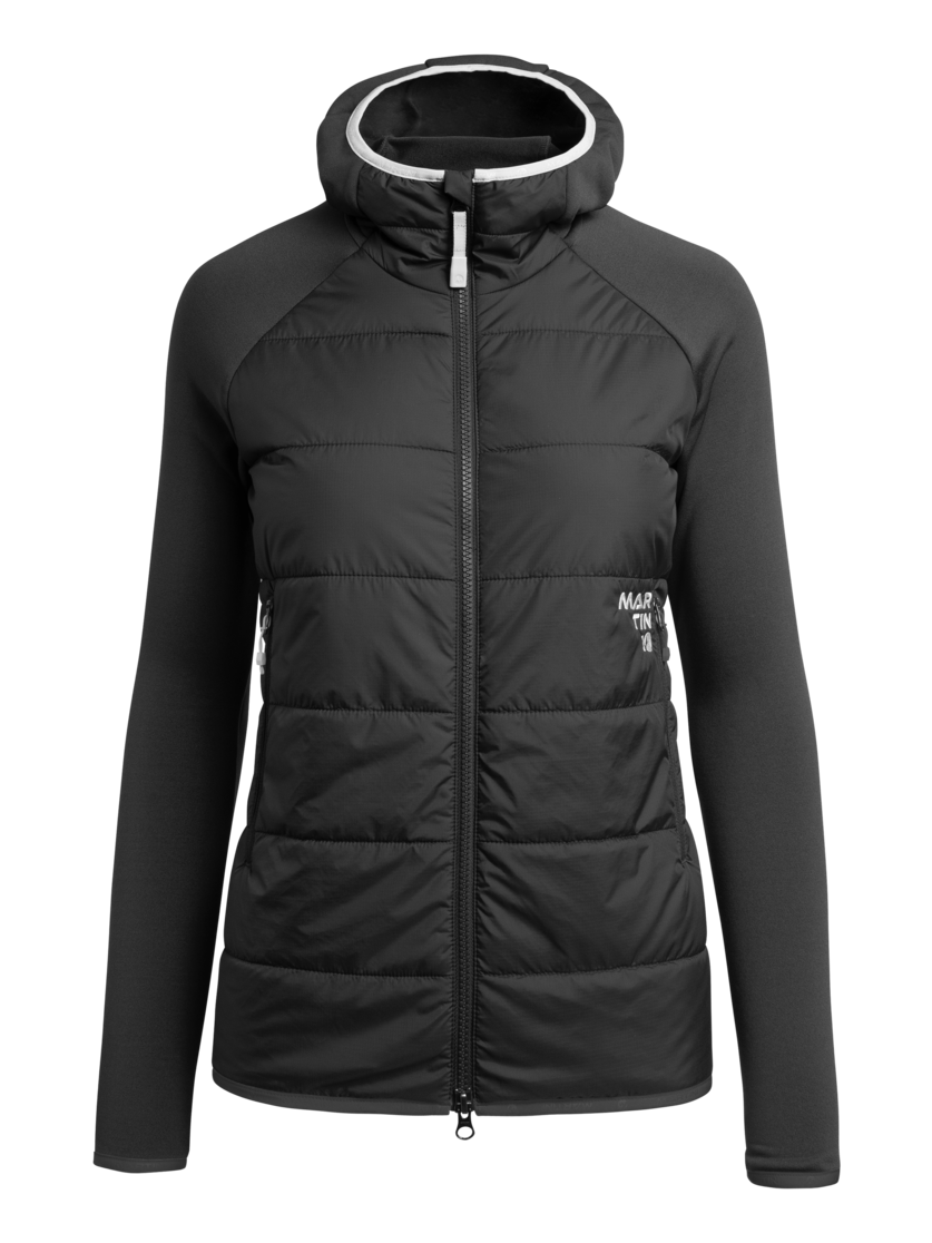 Martini Sportswear - PRIORITY_2.0 - Hybridjacken in black - Vorderansicht - Damen