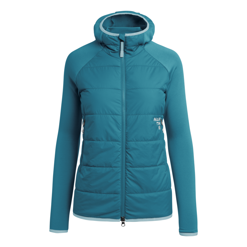 Martini Sportswear - PRIORITY_2.0 - Hybridjacken in lake - Vorderansicht - Damen