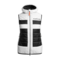 Martini Sportswear - GROW.UP - Outdoor vests in white-black - front view - Women