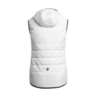 Martini Sportswear - GROW.UP - Outdoor vests in white-black - rear view - Women