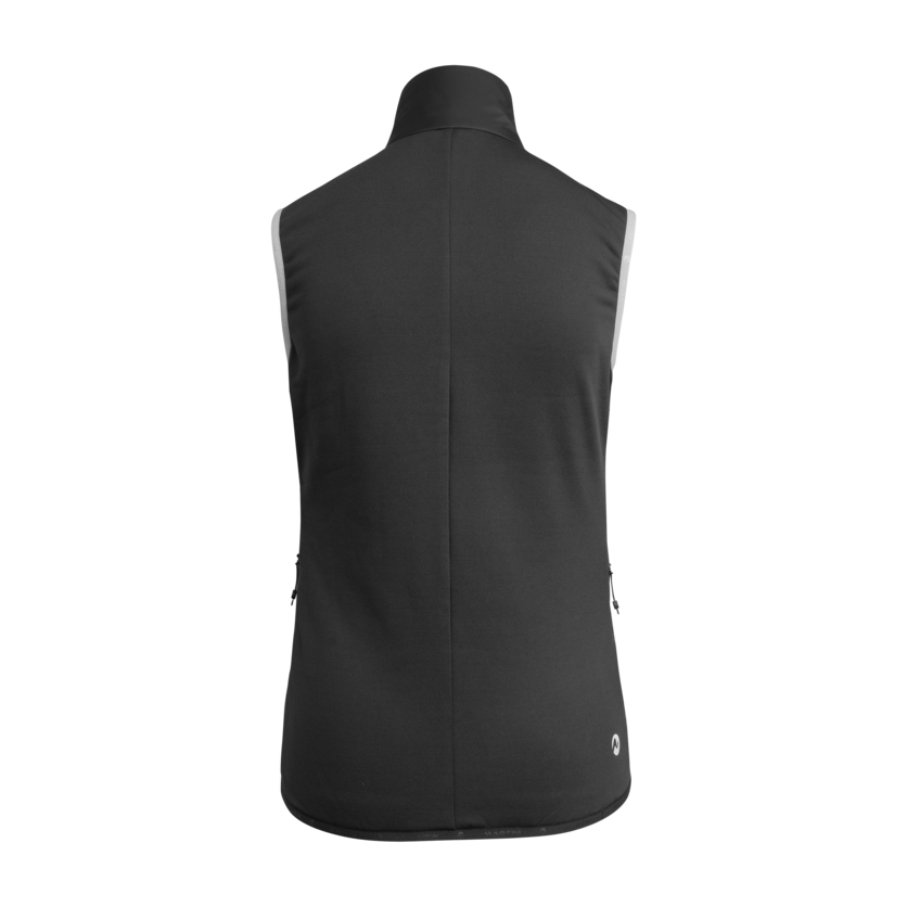Martini Sportswear - VICTORY - Outdoor vests in black - rear view - Women