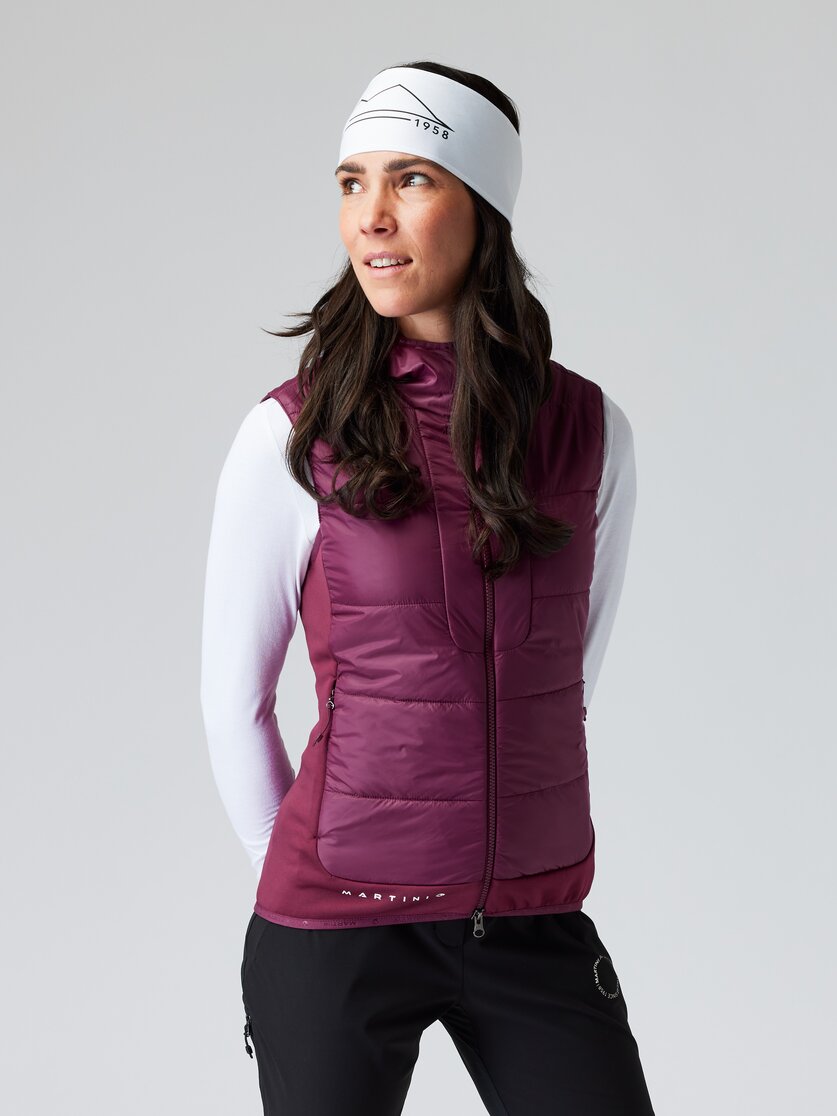 Martini Sportswear - EVERDAY - Gilet in lake - vista frontale modello - Donna