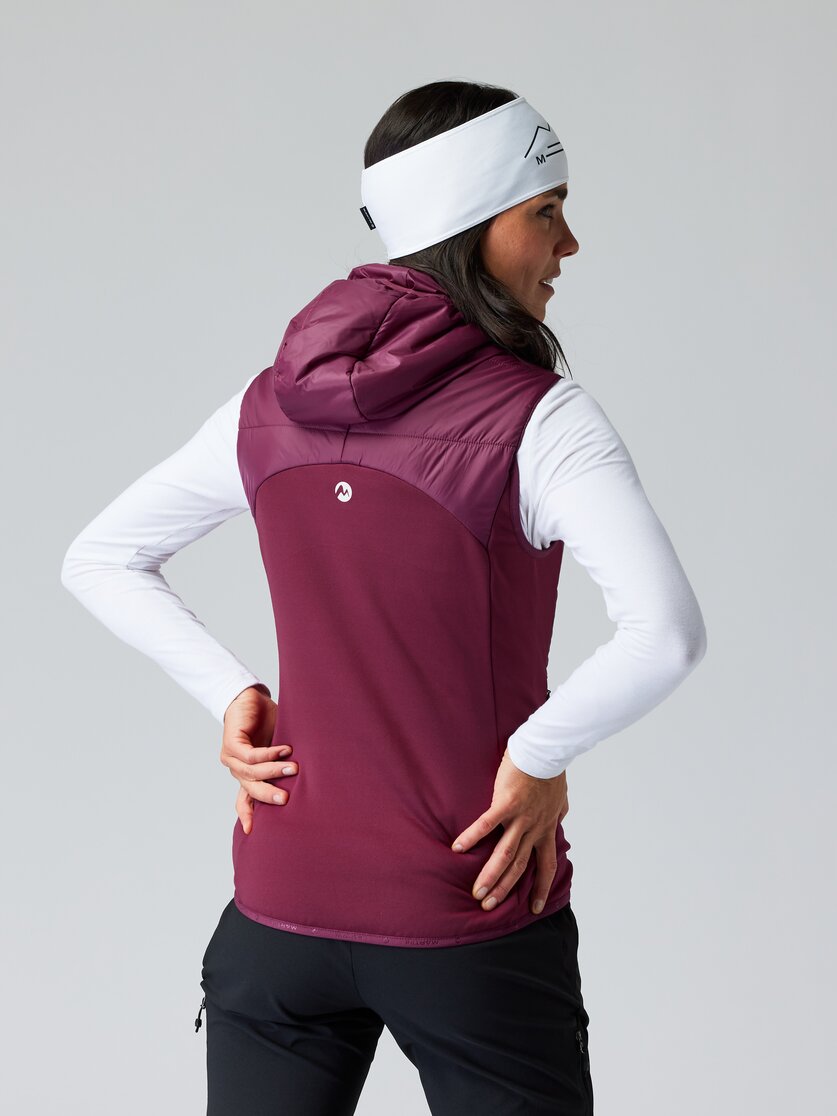 Martini Sportswear - EVERDAY - Gilet in lake - vista laterale modello - Donna