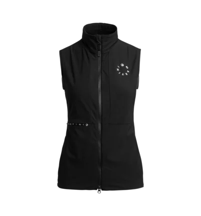 Martini Sportswear - AURORA - Outdoor vests in black - front view - Women