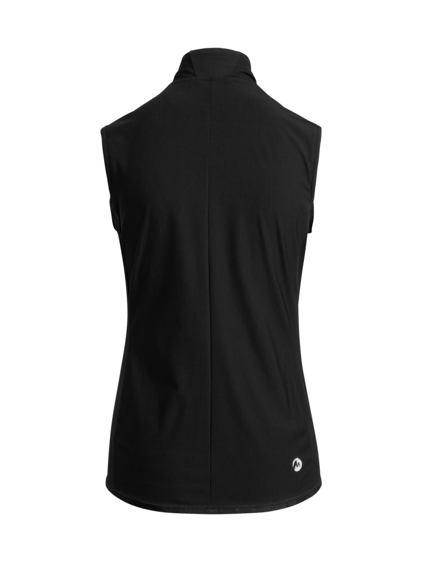 Martini Sportswear - AURORA - Outdoor vests in black - rear view - Women