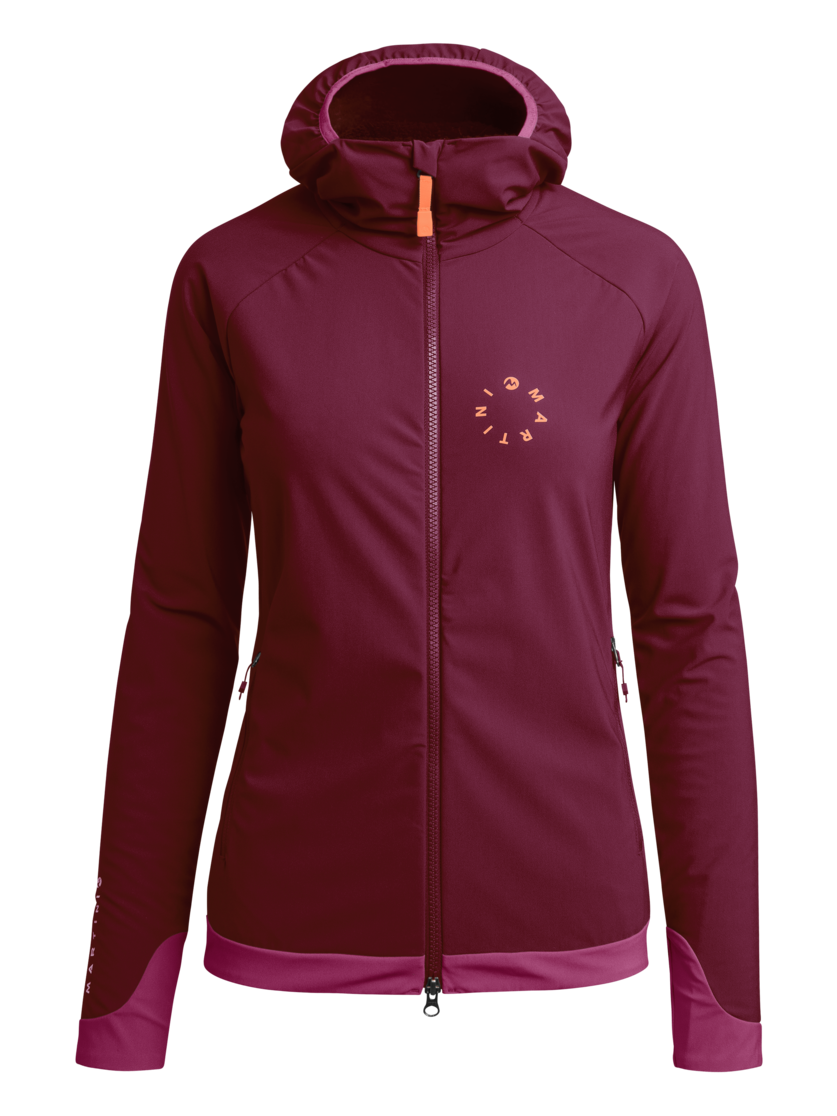 Martini Sportswear - BE.YOU - Hybridjacken in plume-hollyhock - Vorderansicht - Damen