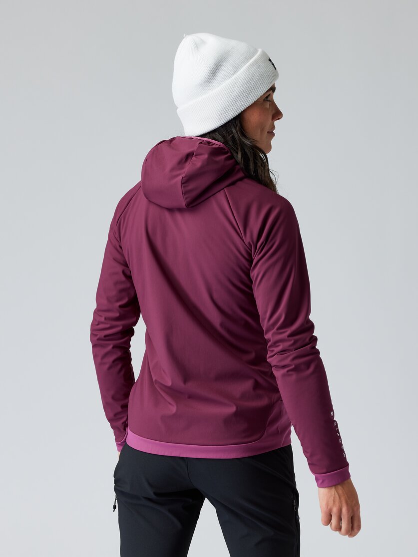 Martini Sportswear - BE.YOU - Hybridjacken in true navy-ice - Rückansicht Model - Damen