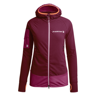 Martini Sportswear - INNOVATION - Giacche ibride in plume-hollyhock - vista frontale - Donna