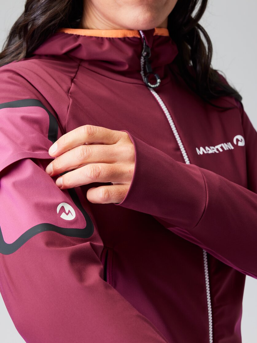 Martini Sportswear - INNOVATION - Hybrid jackets in true navy-ice - Detail 2 - Women