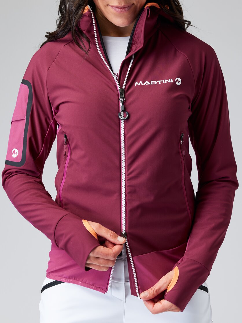 Martini Sportswear - INNOVATION - Hybrid jackets in true navy-ice - Detail 4 - Women