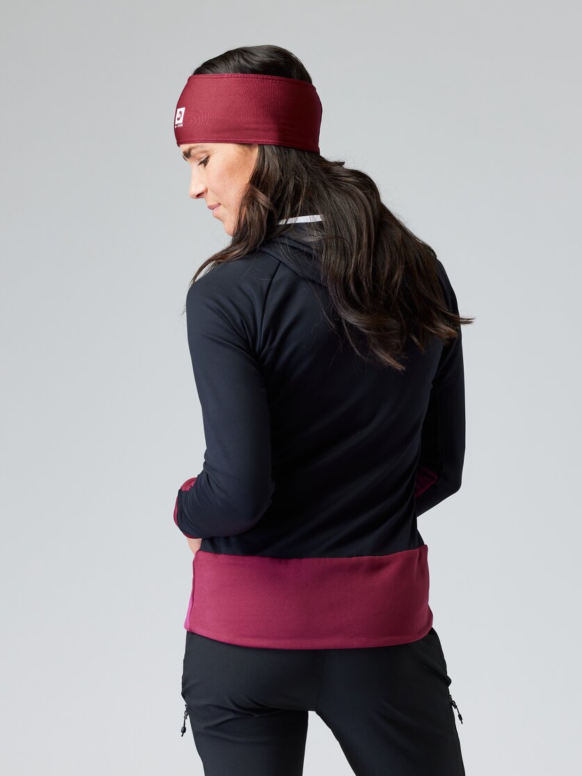 Martini Sportswear - CERVINO - Midlayers in true navy-ice - rear view model - Women