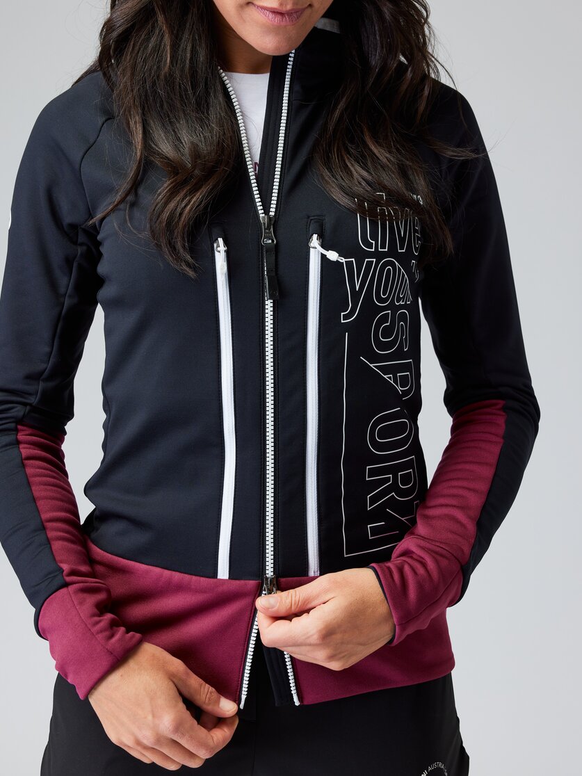 Martini Sportswear - CERVINO - Midlayers in true navy-ice - Detail 1 - Women