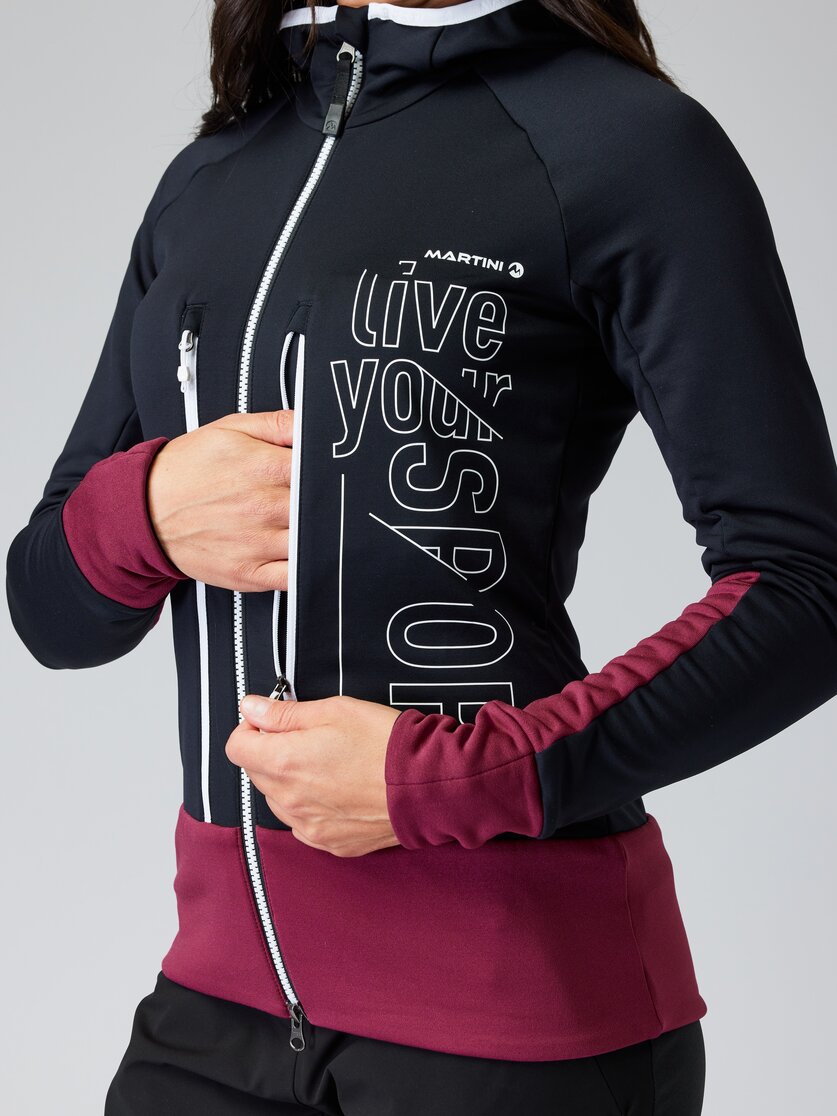 Martini Sportswear - CERVINO - Midlayers in true navy-ice - Detail 2 - Women