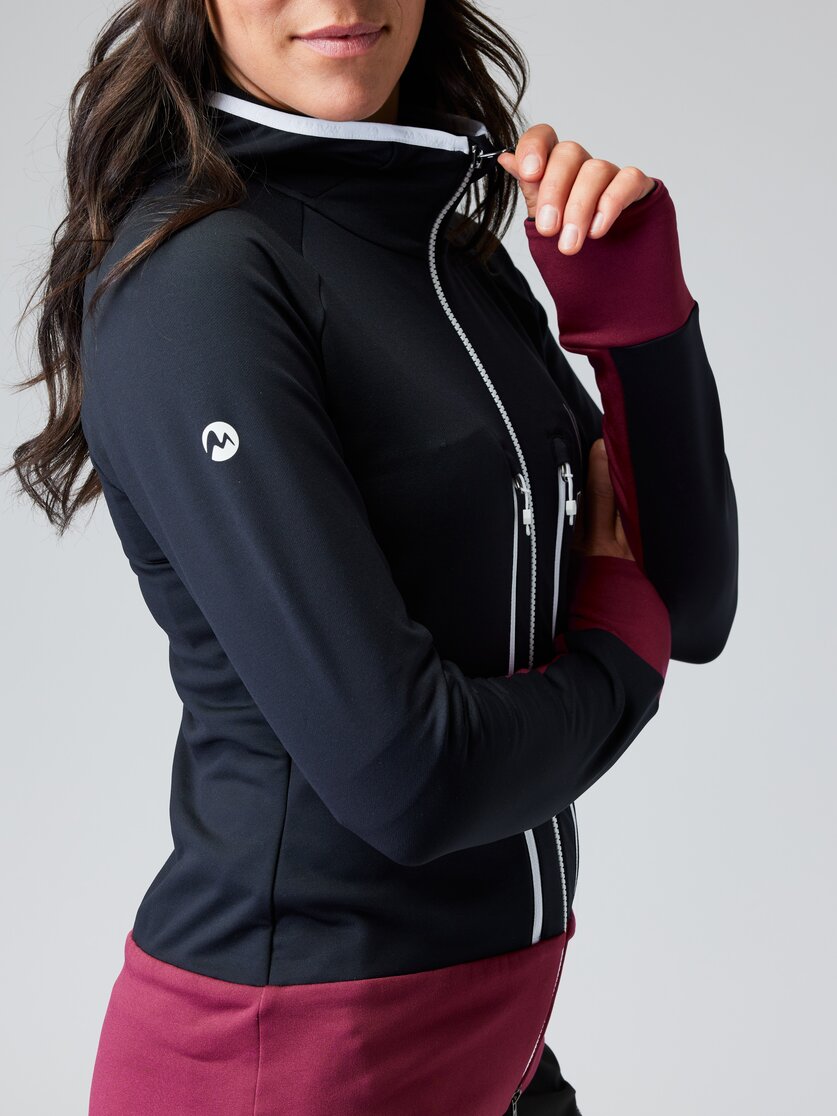 Martini Sportswear - CERVINO - Midlayers in true navy-ice - Detail 3 - Women