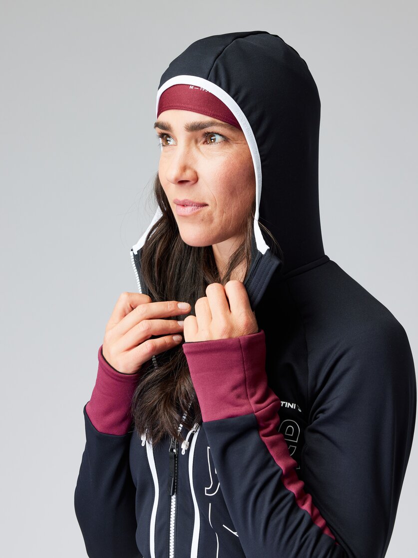 Martini Sportswear - CERVINO - Midlayers in true navy-ice - Detail 4 - Women