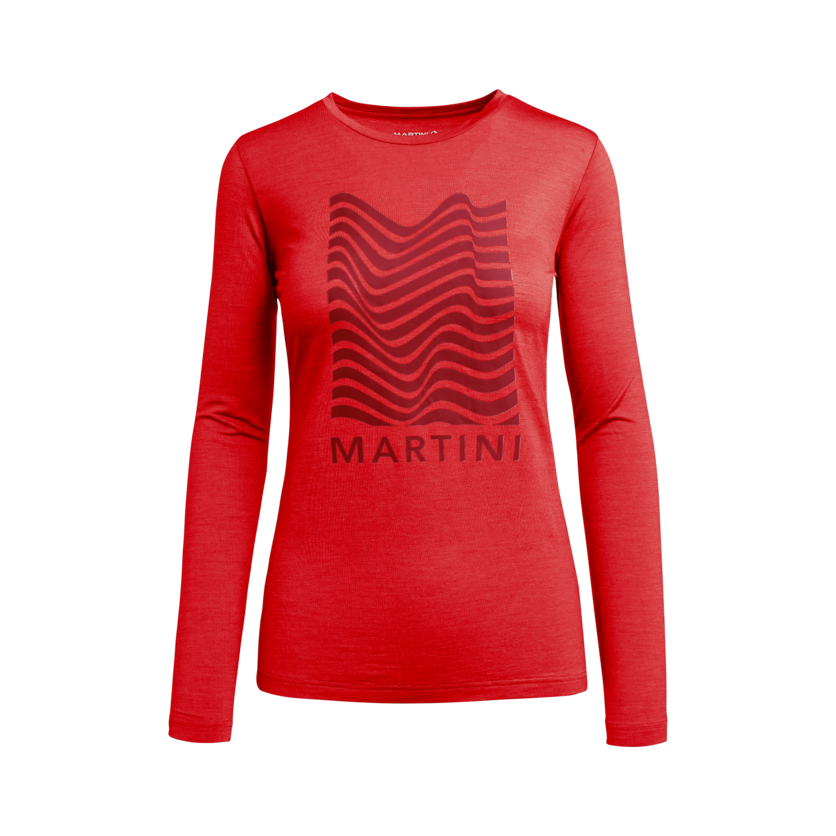 Martini Sportswear - SWAG - Langarmshirts in scooter - Vorderansicht - Damen