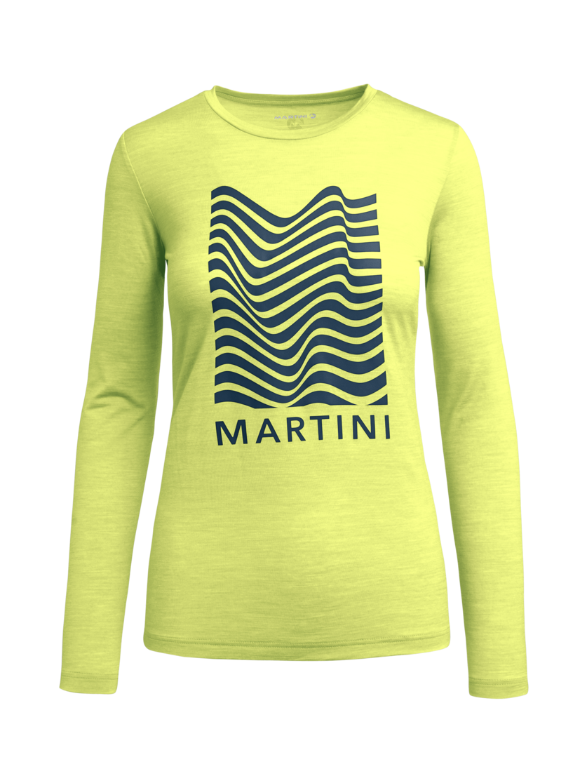 Martini Sportswear - SWAG - Longsleeves in daiquiri - front view - Women