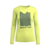 Martini Sportswear - SWAG - Maglie a maniche lunghe in Giallo Verde - vista frontale - Donna