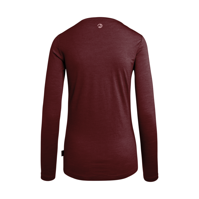 Martini Sportswear - SWAG - Maglie a maniche lunghe in maroon - vista posteriore - Donna