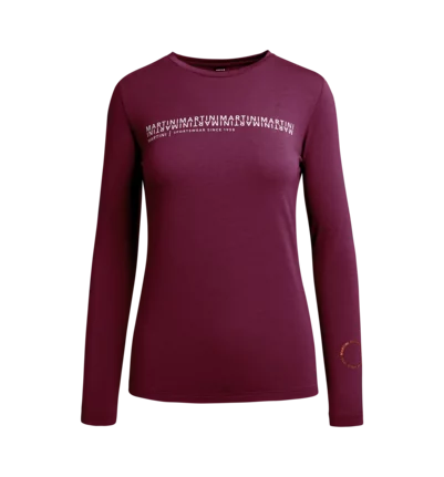 Martini Sportswear - NIOB - Langarmshirts in plume - Vorderansicht - Damen