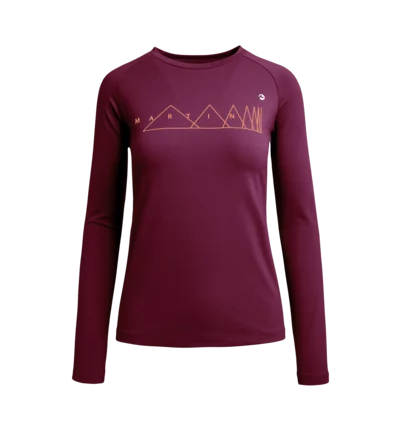 Martini Sportswear - SORAYA - Langarmshirts in plume - Vorderansicht - Damen