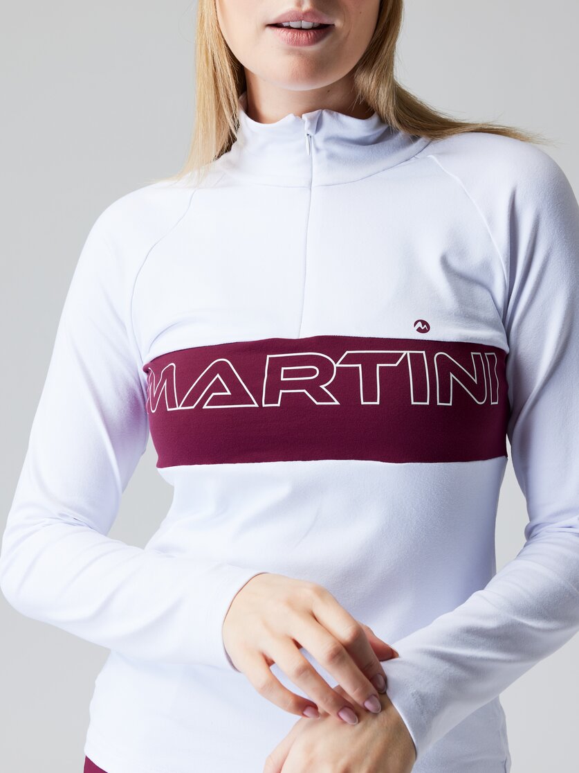 Martini Sportswear - PEARL - Langarmshirts in true navy-ice - Detail 2 - Damen
