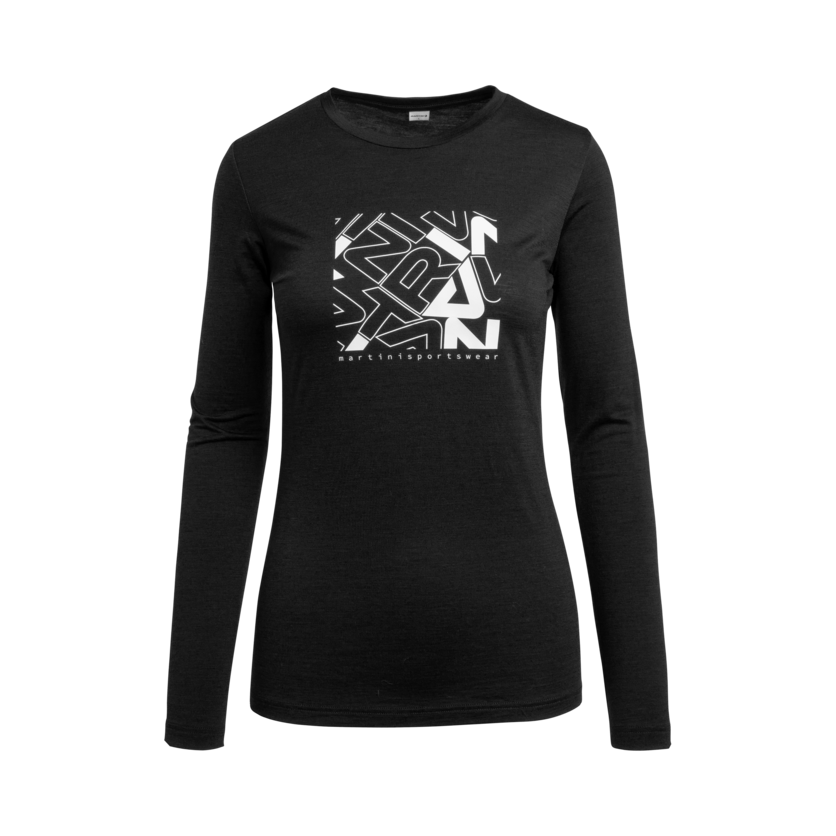 Martini Sportswear - BREATH - Langarmshirts in black - Vorderansicht - Damen