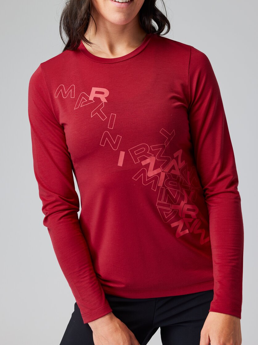 Martini Sportswear - SUN.UP - Longsleeves in black - Detail 1 - Women