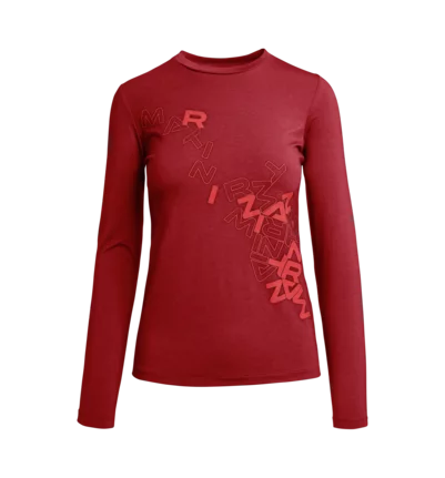 Martini Sportswear - SUN.UP - Langarmshirts in passion - Vorderansicht - Damen