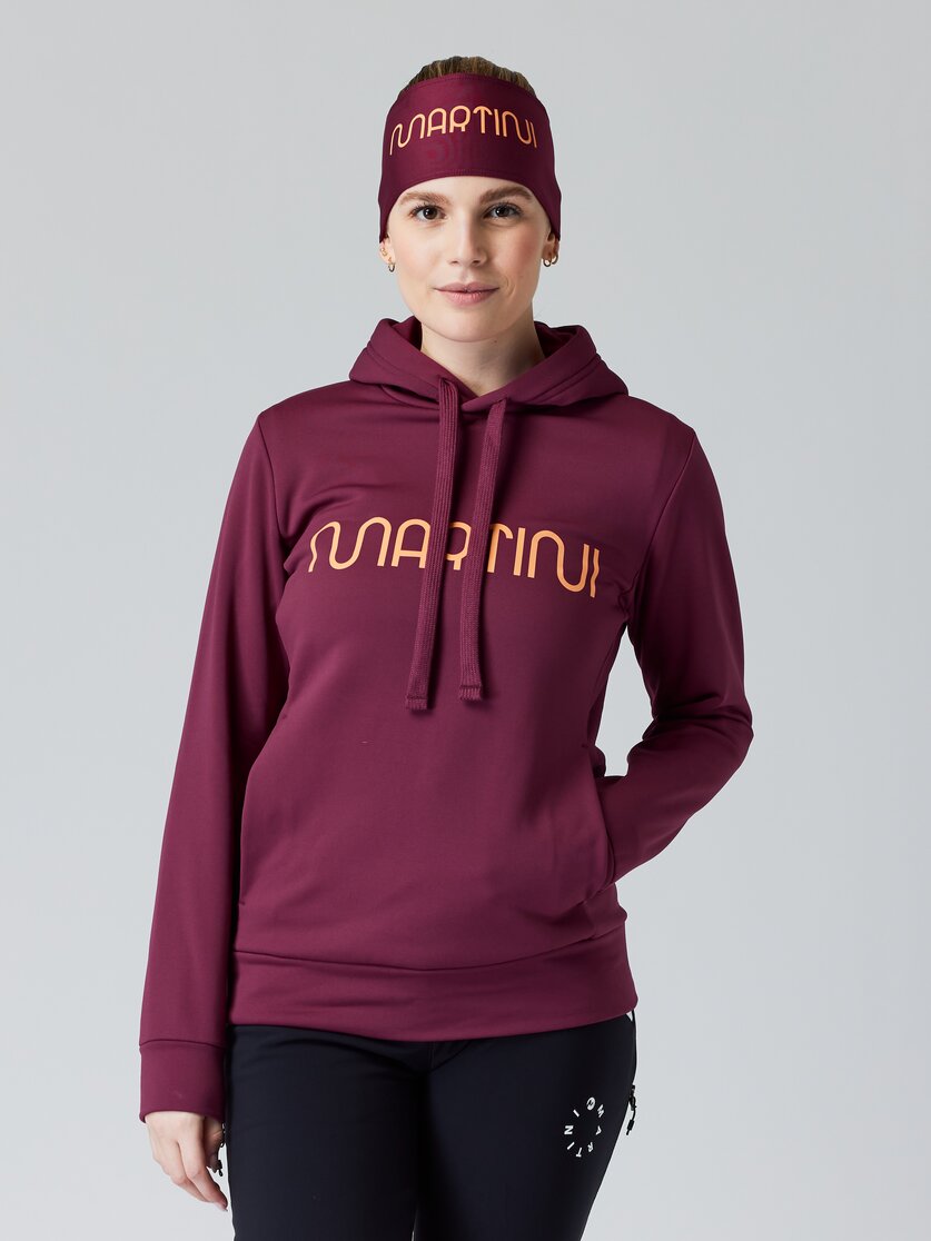 Martini Sportswear - B.F.F. - Hoodies in true navy - front view model - Women