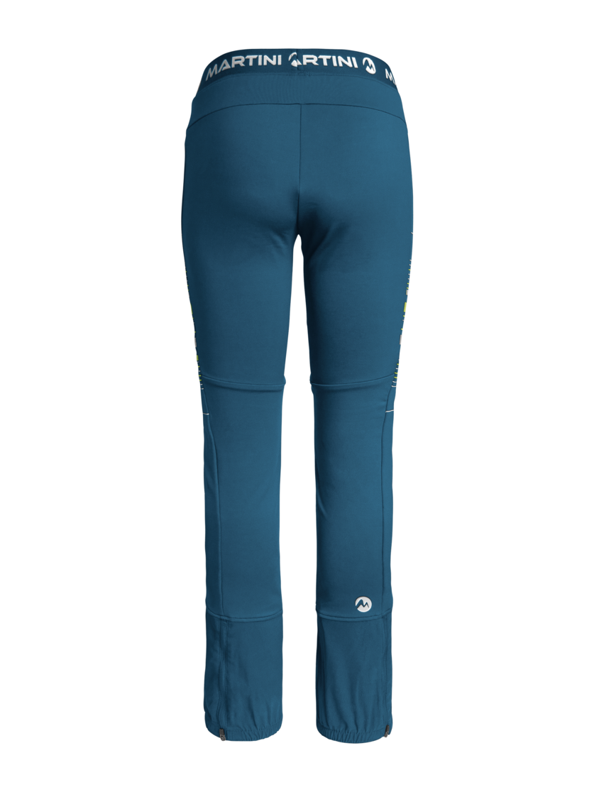 Martini Sportswear - DESIRE - Long pants in poseidon-daiquiri - rear view - Women