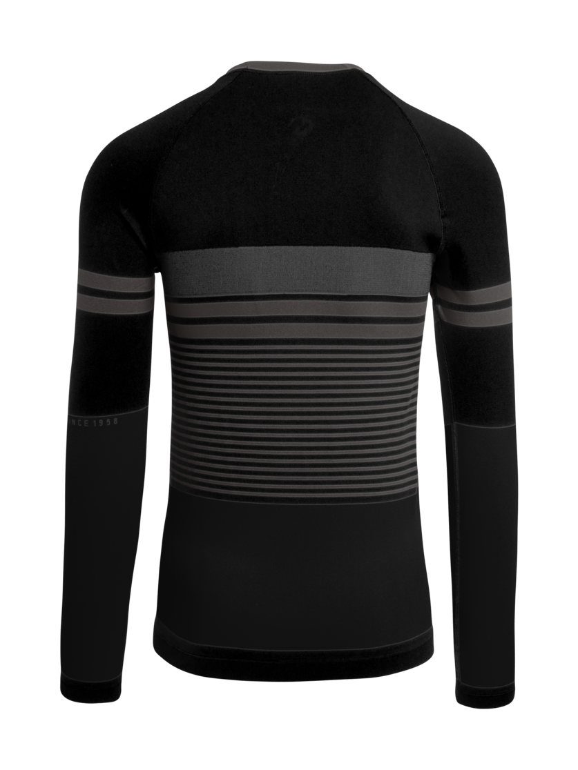 Martini Sportswear - NO.RISK_T1 - Funktionswäsche - Oberteil in black-carbon - Rückansicht - Herren