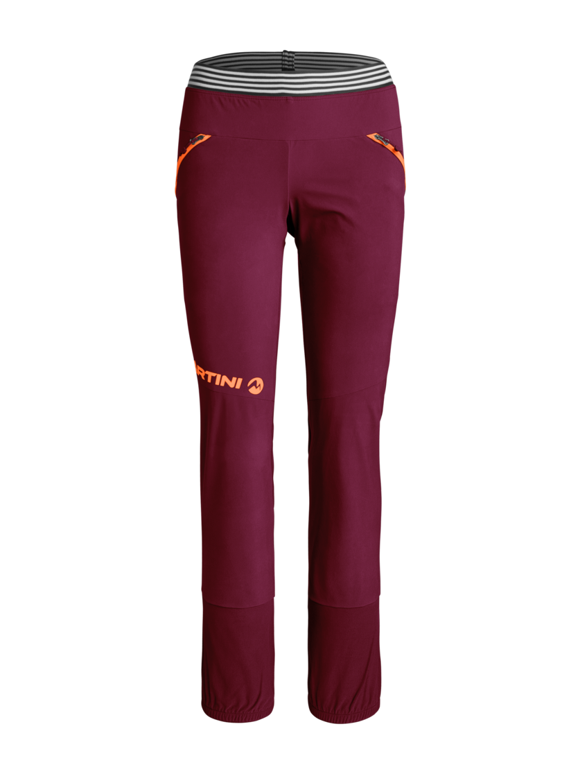 Martini Sportswear - VISION - Long pants in plume-poppy - front view - Women