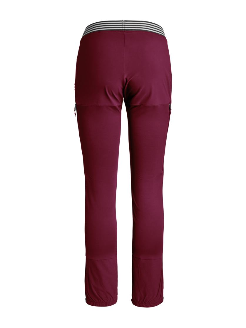 Martini Sportswear - VISION - Long pants in plume-poppy - rear view - Women