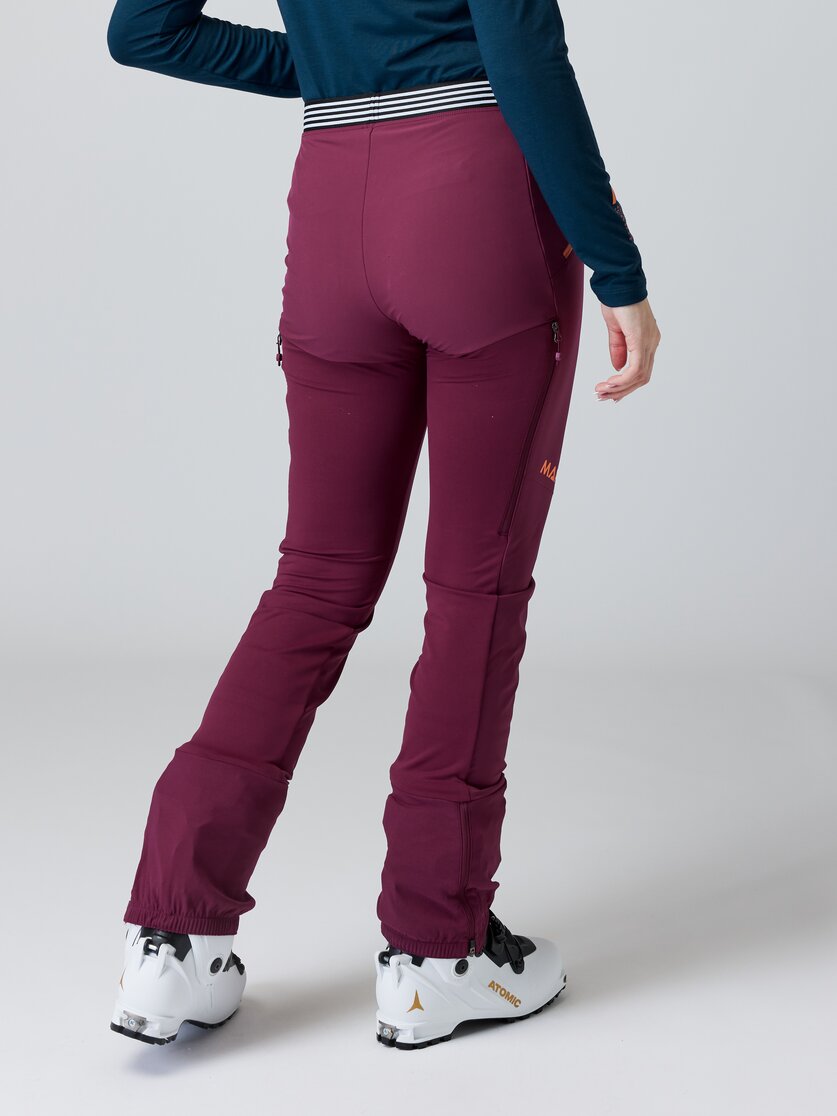 Martini Sportswear - VISION - Long pants in true navy-poppy - rear view model - Women
