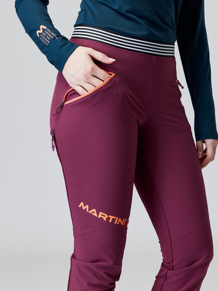 Martini Sportswear - VISION - Long pants in true navy-poppy - Detail 1 - Women
