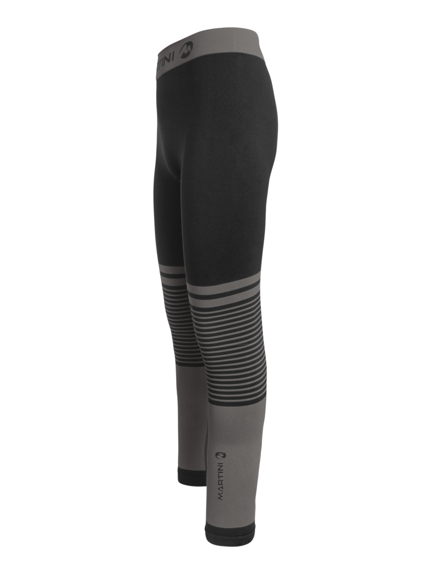 Martini Sportswear - NO.RISK_P1 - Intimo-tecnico - Pantaloni in black-carbon - vista laterale - Uomo